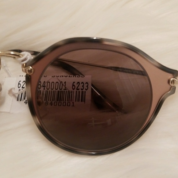 Miu miu rose gold round sunglasses main image 5